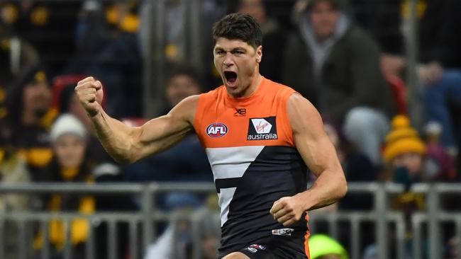 Giants fans will eagerly wait Jonathon Patton’s return. Picture: AAP