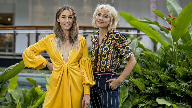 Isabelle Quinn and Violet Grace Atkinson at Pacific Fair, Broadbeach, for Best Dressed 2019. Picture: Jerad Williams