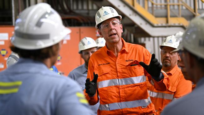 Rio Tinto chief executive Jakob Stausholm. Picture: Lyndon Mechielsen