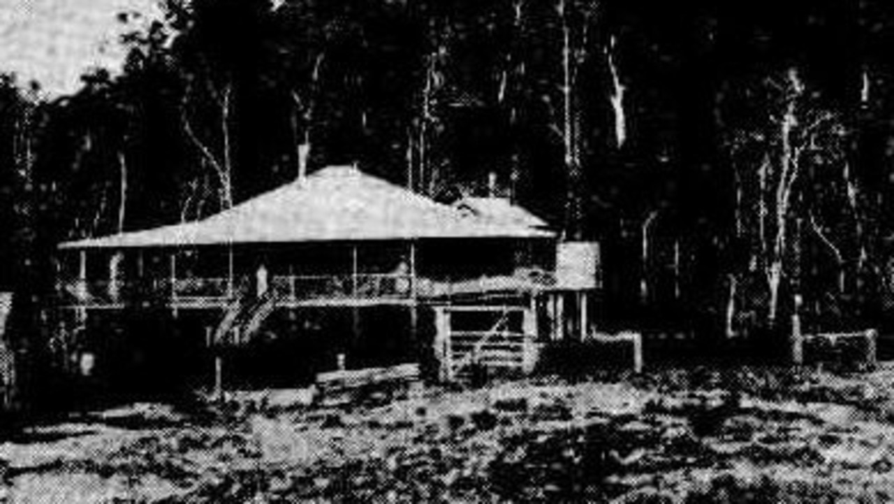 Forester’s Home, Fraser Island, 27 November 1929. A quiet retreat set amid the natural beauty of Fraser Island. Source: Unknown