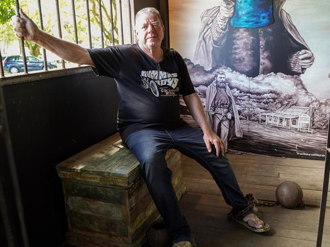 Kuttabul Hotel lessee Frank Petschauer was excited to unveil the new Ned Kelly Bar in December, 2021. Picture: Heidi Petith