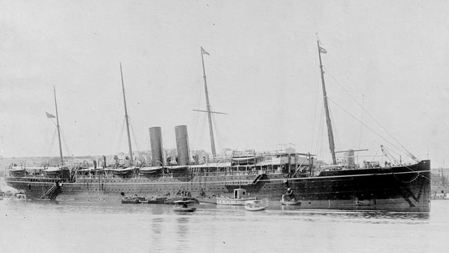 RMS Austral. Photo Allan C Green, State Library of Victoria