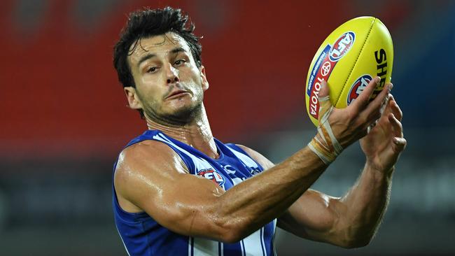 Kangaroos defender Robbie Tarrant will be sidelined for a large chunk of the season after undergoing kidney surgery. Picture: Matt Roberts/AFL Photos/via Getty Images