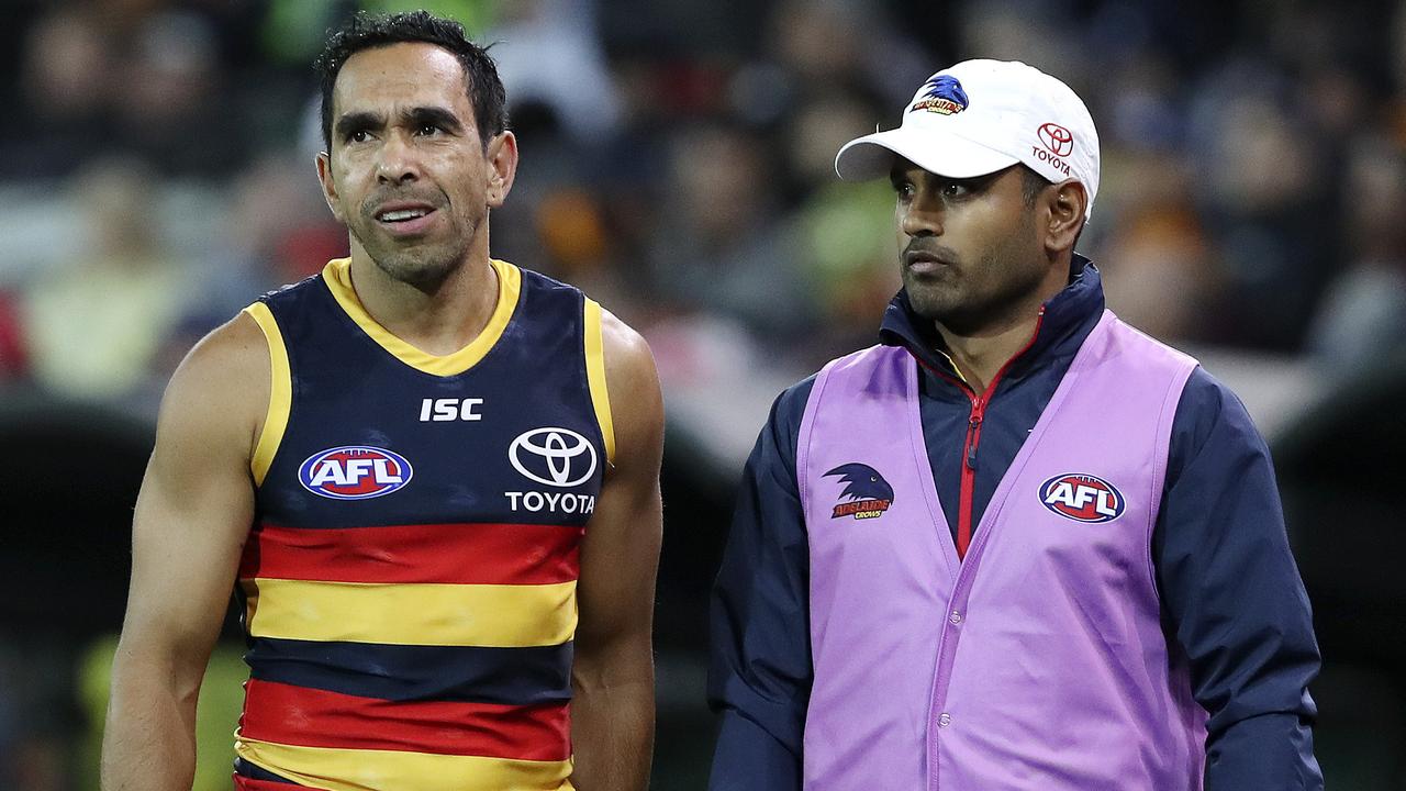Eddie Betts will miss the next fortnight with a hamstring injury. Picture: Sarah Reed.