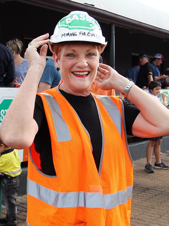 Pauline Hanson. 