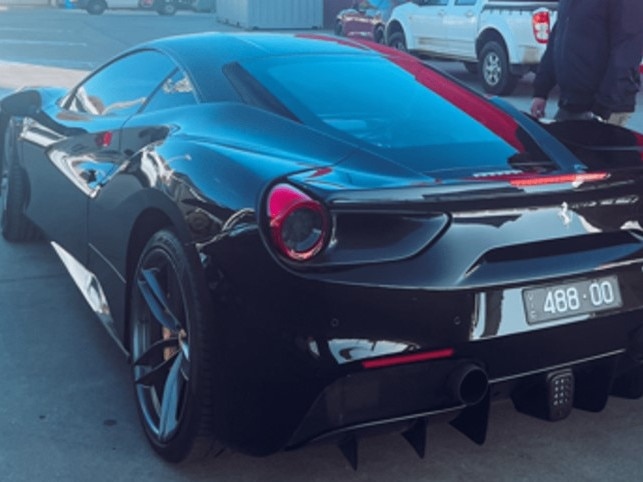 A Ferrari worth half a million dollars has been stolen from a home in Melbourne’s west, while three other cars were also stolen following a string of break-ins. Picture: Victoria Police.