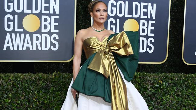 J-Lo said she felt she’d ‘let her team down’ by not making the nominations list. Picture: AFP.