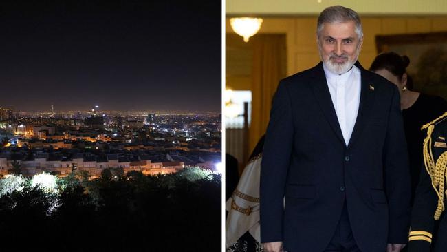 The Iranian ambassador to Australia Ahmad Sadeghi has labelled Israel's retaliatory strike on Iran a 'terrorist attack'.