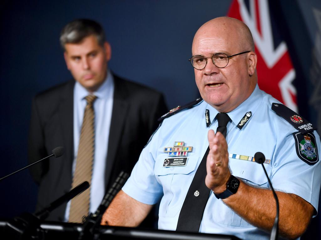 Queensland Police Service Assistant Commissioner Brian Codd. Picture, John Gass