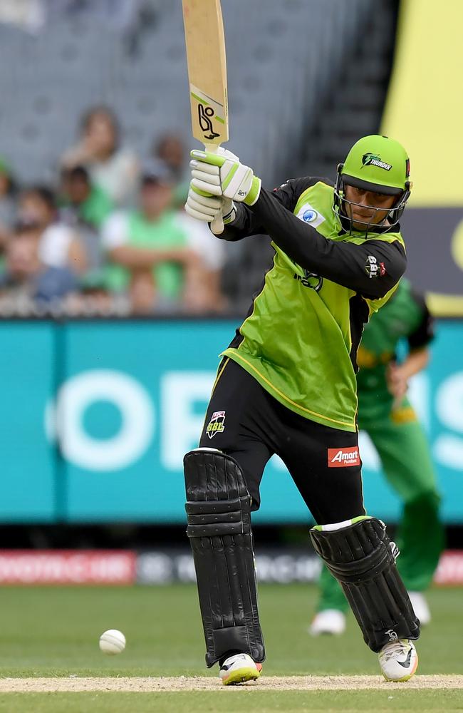 Usman Khawaja has been in exceptional touch since his late start to the Big Bash League.