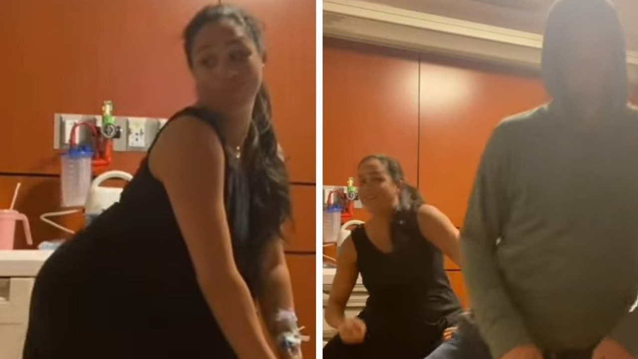 Meghan shares ‘cringe’ delivery room video