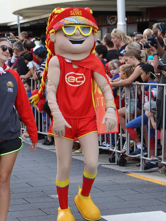 Pictured during the Superhero parade at Broadbeach as part of Supanova . Pic Mike Batterham