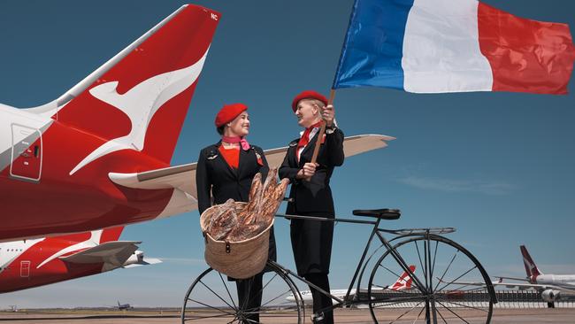 Qantas has announced it will fly nonstop to Paris from Perth from July 2024. Picture: Qantas.