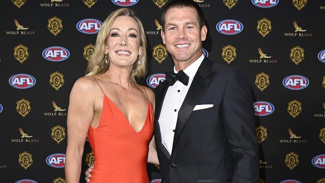 Ben Cousins attended the 2021 AFL Brownlow Medal when the grand final was held in Perth due to Covid restrictions. Photo: Stefan Gosatti for Getty Images.