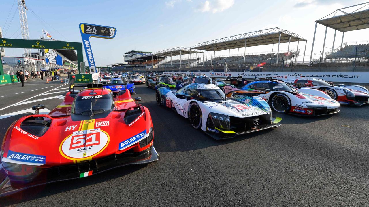 Ferrari, Peugeot, Porsche and Toyota were front-runners in the endurance classic. Photo: JEAN-FRANCOIS MONIER / AFP