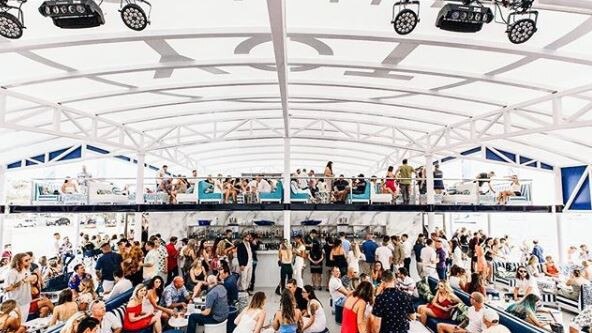 Hundreds of people attended the ‘Endless Summer Party’ event aboard The Yot Club. 