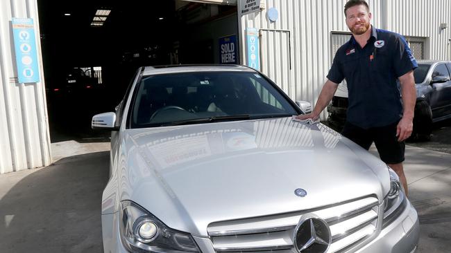 Trent Godfrey, owner of Gold Coast service centre in Southport, has been voted as the best mechanic of 2018 by our readers. Picture Mike Batterham