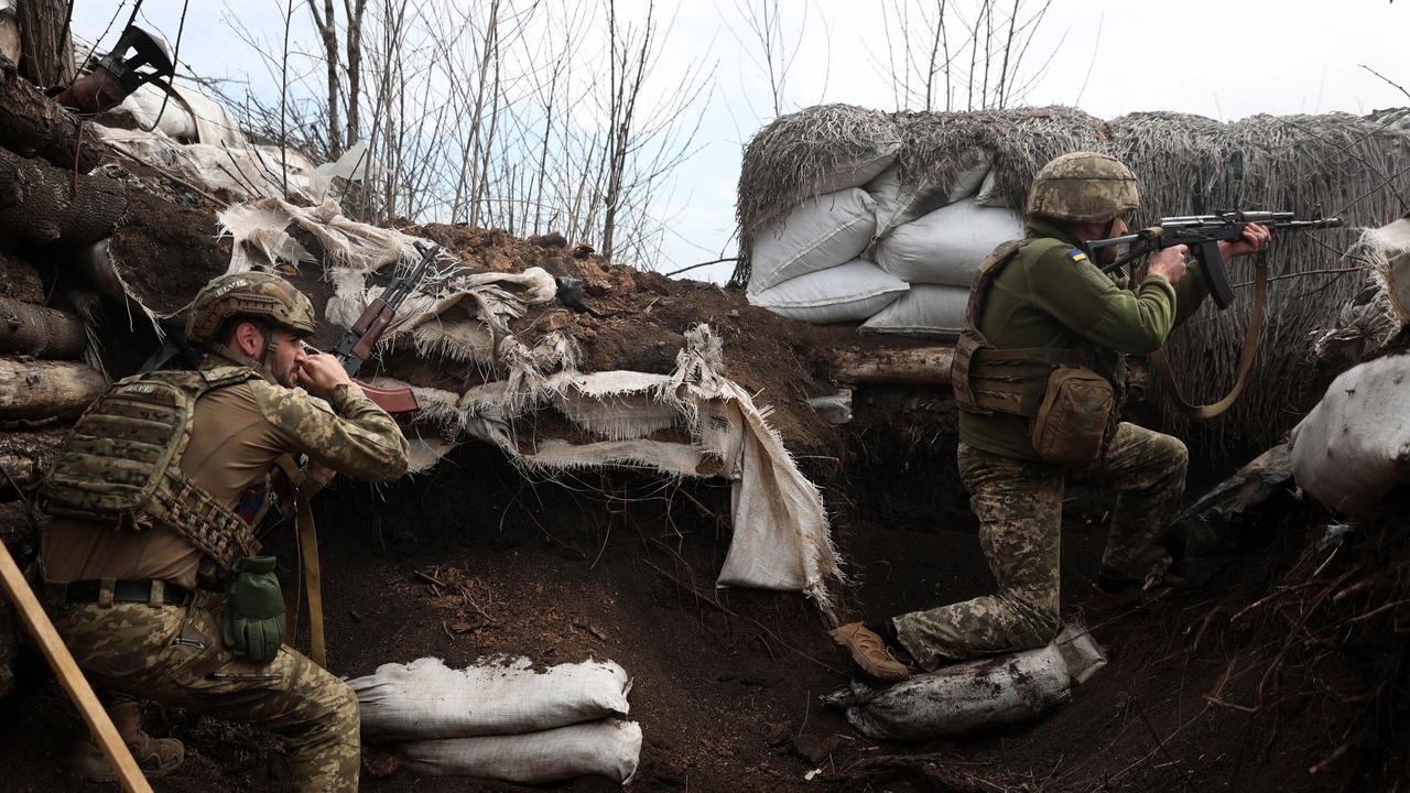 The UK Ministry of Defence says Russia has been suffering 1000 casualties a day in recent weeks to Ukranian forces (pictured). Picture: Anatolii Stepanov / AFP