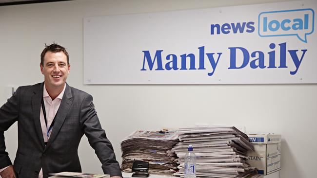 Mayor Michael Regan. Picture: Adam Yip / Manly Daily