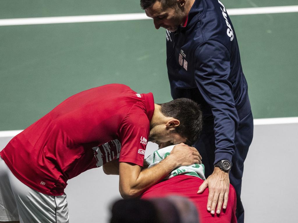 Novak Djokovic and Viktor Troicki were heartbroken.