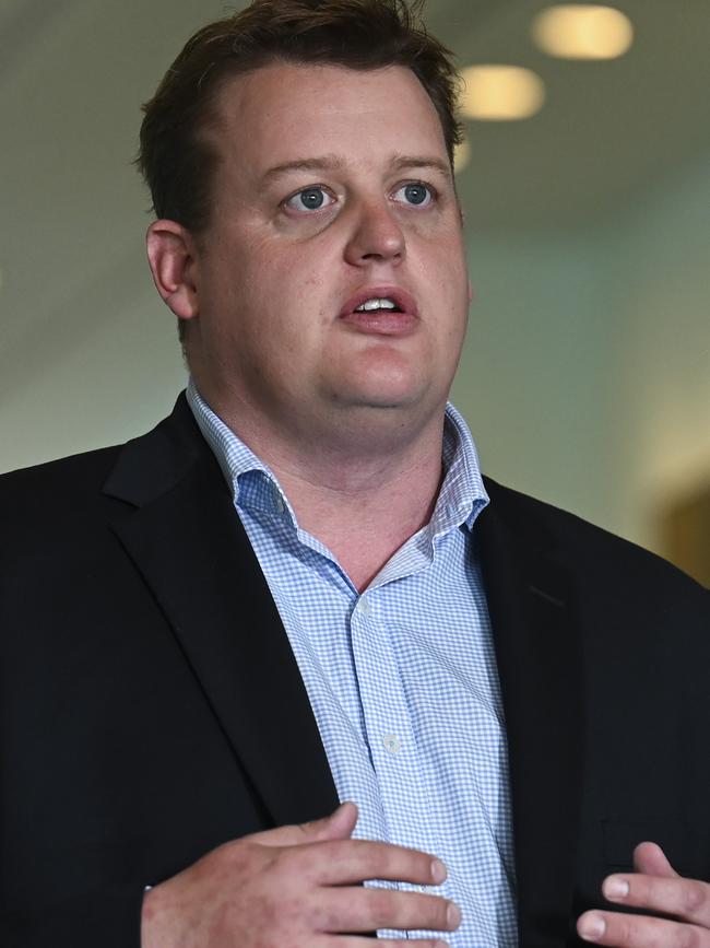 CFMEU national secretary Zach Smith. Picture: NewsWire/Martin Ollman