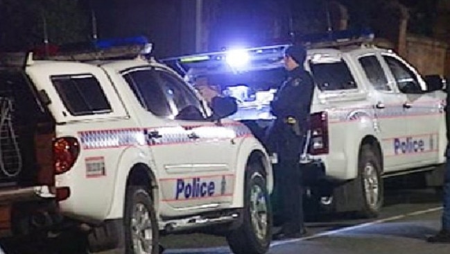 Police were called to the home in Woodend, Ipswich, Sunday night. Picture: Channel 7