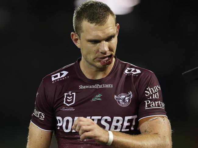 Tom Trbojevic of the Sea Eagles will not play the Titans. Picture: Getty Images