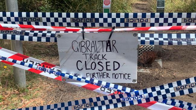 ACT Policing have closed the Gibraltar Falls tracks. Picture: Sam Turner