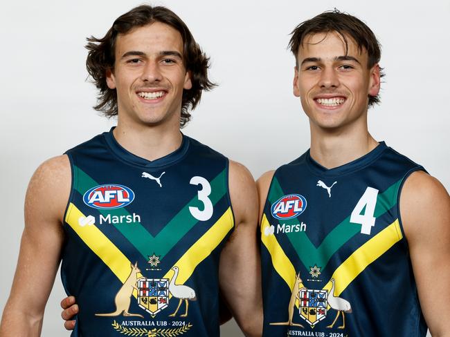 Ben and Lucas Camporeale are Carlton bound. Picture: Getty Images