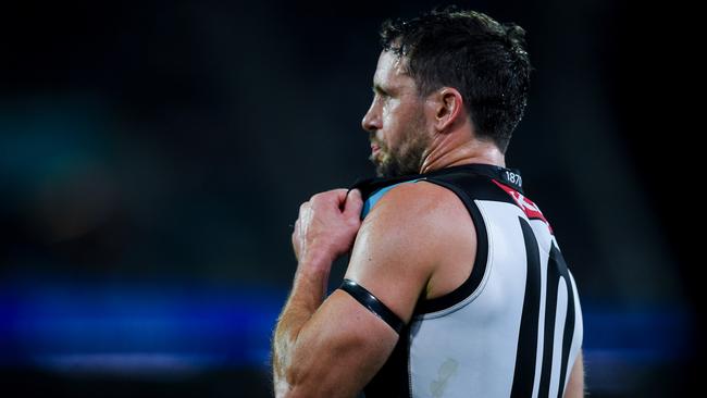 Travis Boak has a big decision to make. Picture: Getty Images