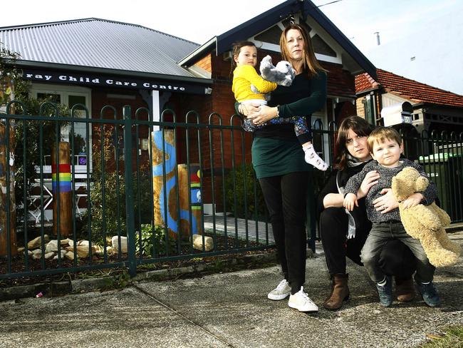 May Murray childcare centre parents successfully fought off the council’s plan ot move the centre to Steel Park. Picture: John Appleyard