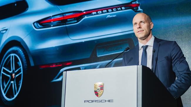 Porsche Australia chief executive Daniel Schmollinger. Picture: Supplied