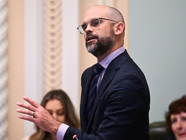 Treasurer David Janetzki recently defended cuts to women and girls’ health. Picture: Dan Peled/NCA NewsWire