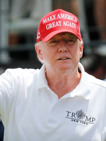 Former US president Donald Trump was openly Picture: Jonathan Ferrey/LIV Golf via Getty Images