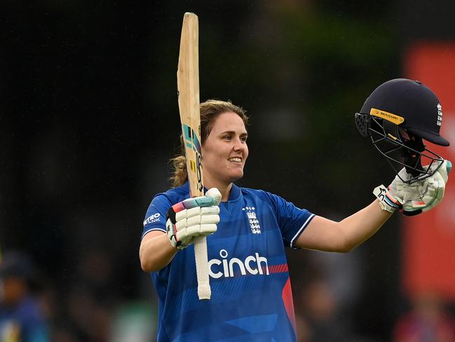 Nat Sciver-Brunt is the world’s top-ranked ODI batter. Picture: Gareth Copley/Getty Images