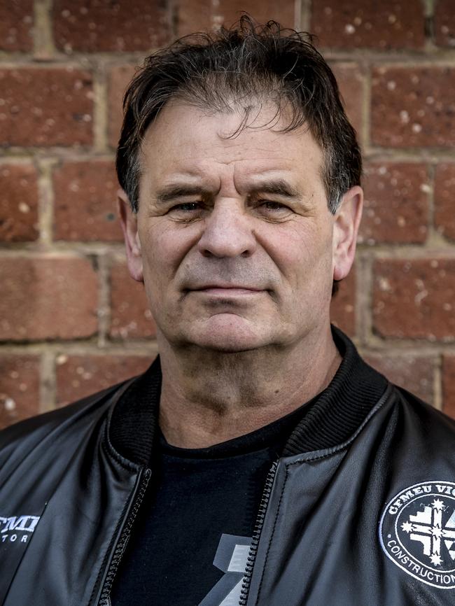 Former CFMEU state secretary John Setka. Picture: Roy VanDerVegt