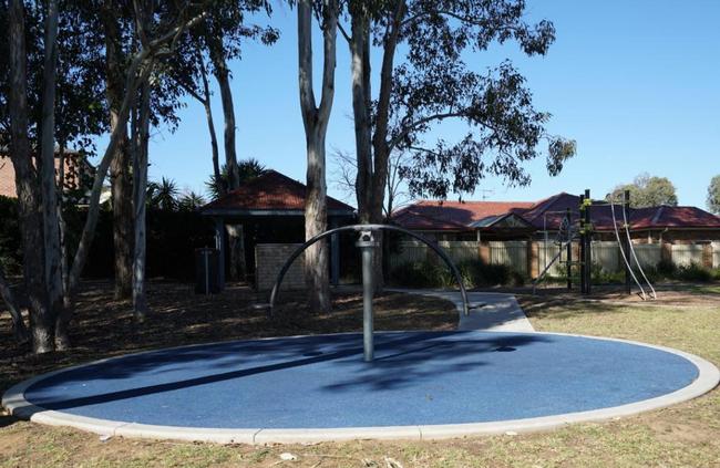 The 50-year-old man was allegedly struck and kicked several times at Hambledon Circuit playground.