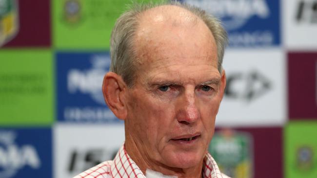 Brisbane Broncos coach Wayne Bennett won't talk to Kahu about brain fade, NRL