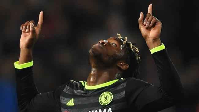 Michy Batshuayi was the surprise scorer of Chelsea’s winner against West Brom.