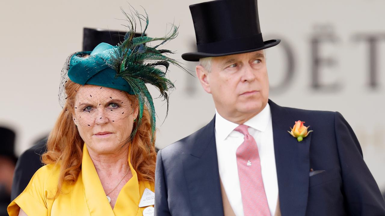 Sarah Ferguson, Duchess of York and Prince Andrew, Duke of York at Ascot Racecourse on June 21, 2019. Picture: Max Mumby/Indigo/Getty Images.