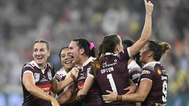 The Maroons are coming off a famous series win in 2024, but Origin scheduling remains an issue. Picture: Ian Hitchcock/Getty Images