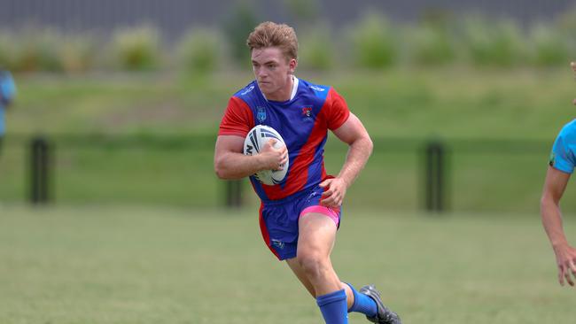 Fletcher Sommerville in action for the Knights. Picture: DC Sports Photography