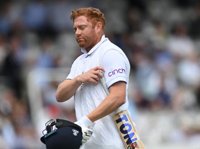 Jonny Bairstow’s stumping ignited the Ashes. Picture: Gareth Copley/Getty Images