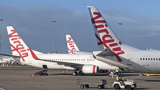 Flights have been cancelled at Brisbane Airport. Photo: David Clark