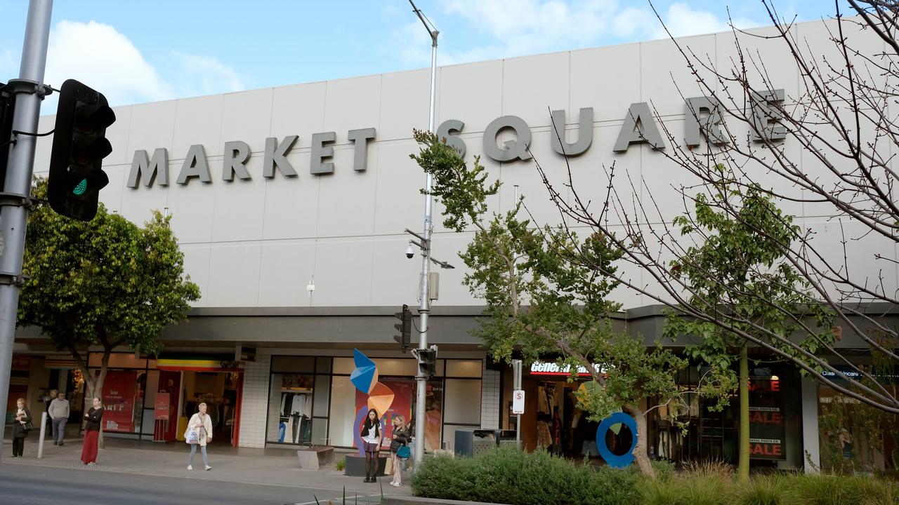 Market Square shopping centre, which opened in 1985, has seen better days. Picture: Mark Wilson.