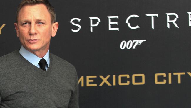 It will be Daniel Craig’s final outing as Bond. Picture: AFP