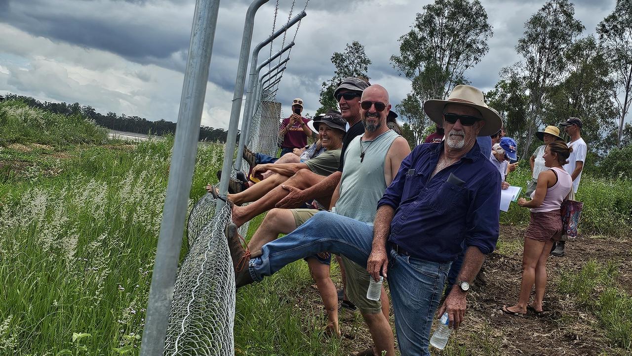 Watch: Property rights activists tear down solar farm ‘prison fence’