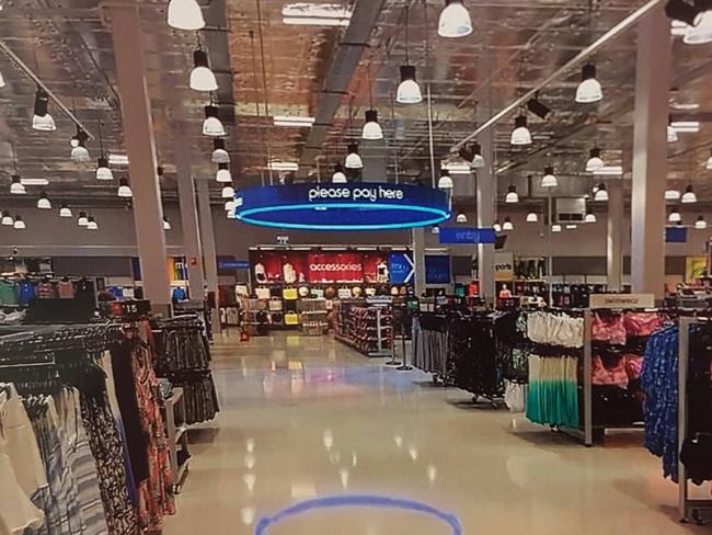 The self-checkout will be moved to the centre of the Kmart store after it gets a refit next month.