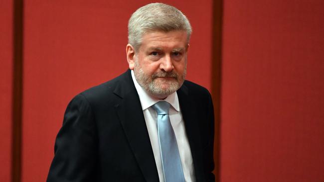 Communications Minister Mitch Fifield negotiated the agreement after nearly a week of talks. Picture: AAP