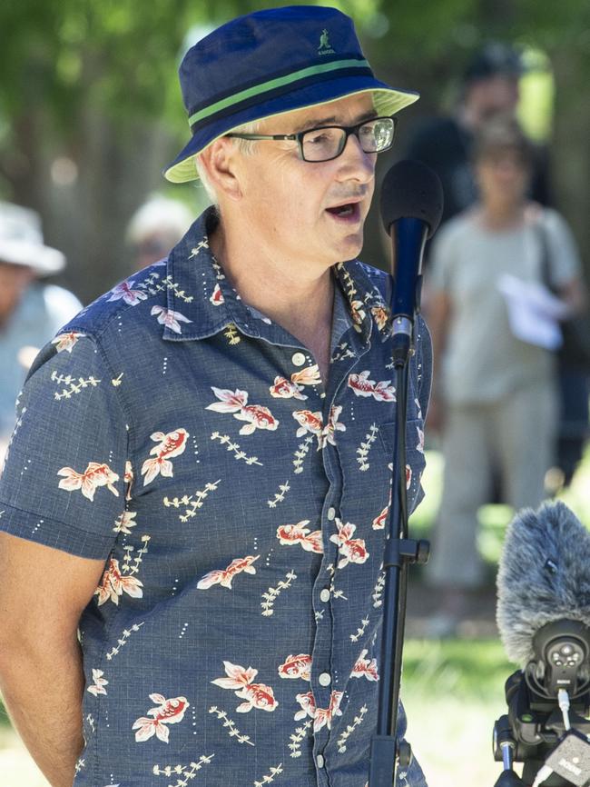 LNP Senator Gerard Rennick, who is facing an internal preselection challenge in July for his number three spot on the Senate ticket. Picture: Nev Madsen.